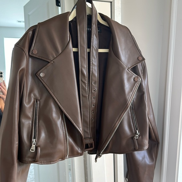 Princess Polly leather jacket! - Picture 2 of 9